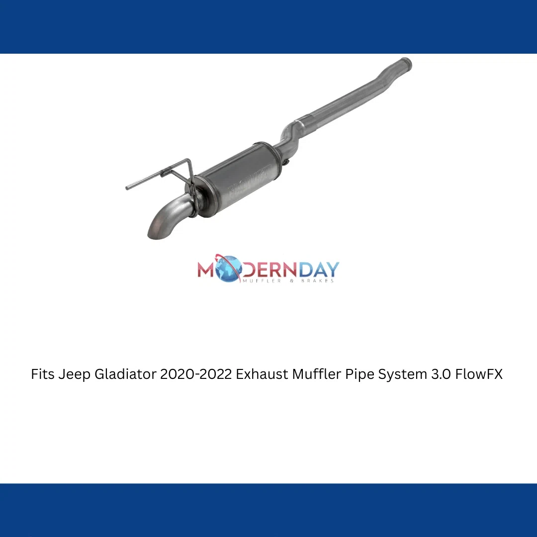 2020-2026 Jeep Gladiator Cat-Back Exhaust Flowmaster Stainless Steel